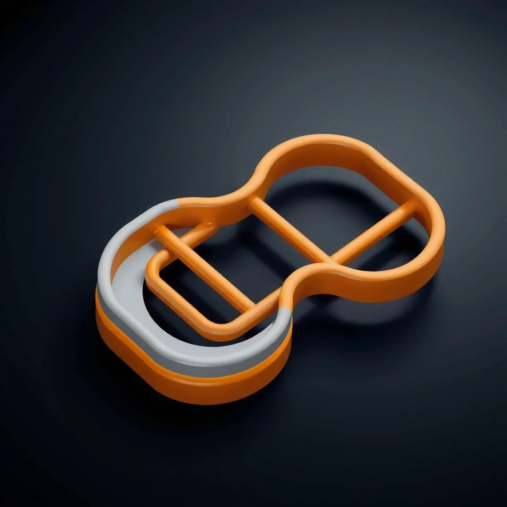 Abstract digital network background